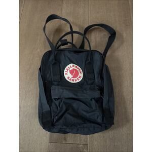 Fjallraven Backpack Womens 23561 Kanken Mini Black